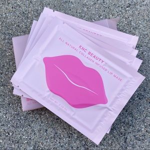 New KNC Collagen Infused Natural Lip Masks 5 Pack